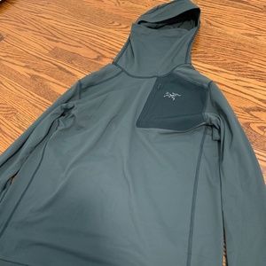 New Arc'teryx Stryka Baselayer Hoody - Size Medium